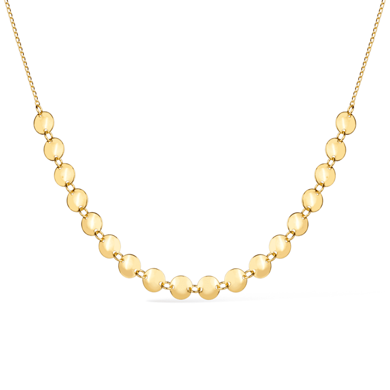 Chocker Dourada Esferas com Extensor